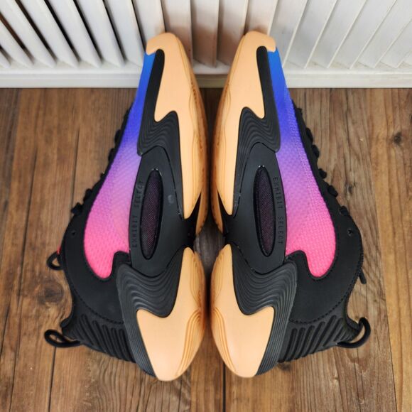 Adidas Exhibit Select 2.0 Womens 7 Black Blue Basketball Sneakers Shoes IH5277 - Picture 6 of 9